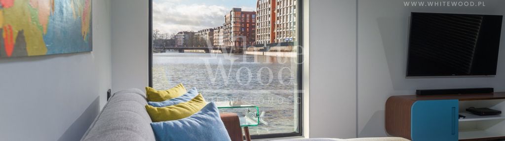 Nowoczesny apartament na wodzie, gdańsk śródm.