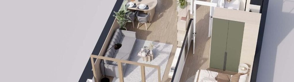 Sunrise park | mieszkanie nr 3.5 | 2 pokoje 39,43 m2 + balkon |