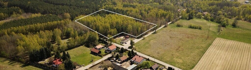Działka 1,667ha z pozwoleniem na budowę poschła
