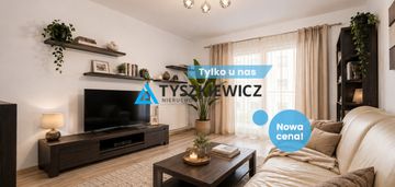 2 pokoje z balkonem | 1. piętro | osiedle bursztyn