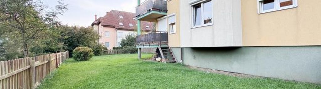 Mieszkanie 2 pok. (53,5m2), ogródek, garaż podziemny