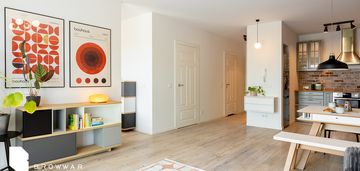 River park | widok na zieleń | 50,77 m² | garaż