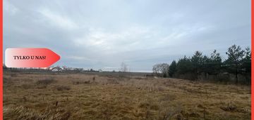 * działka otoczona lasami i polami z wz