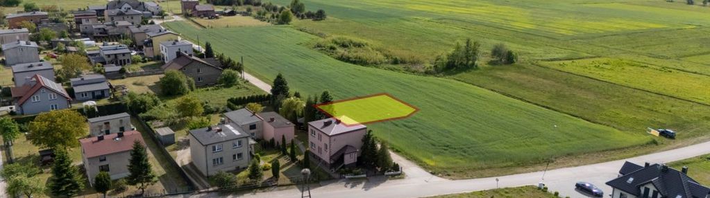 Działka budowlana strzebiń ul. kościuszki 575m2