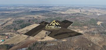 Siedlisko 22,71 ha z domem i zabudowaniami