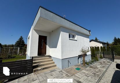 Całoroczna działka rod z murowanym domkiem 45 m²