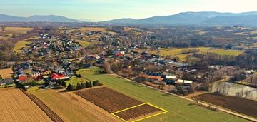 Widokowa działka budowlana w międzyrzeczu górnym