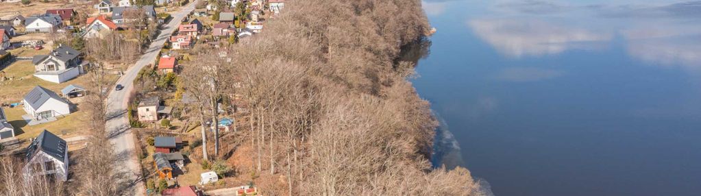 Bez prowizji | działka nad jeziorem | 372m2