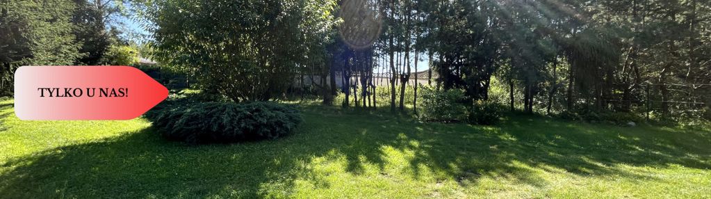 Urokliwa działka 3500 m² przy lesie, ogrodzona