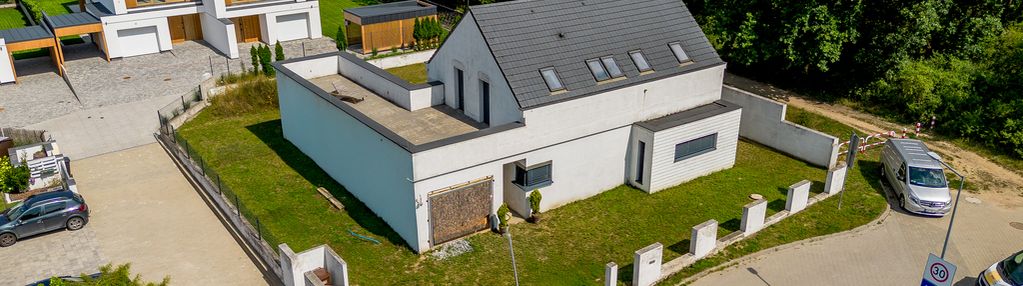 Nowoczesna willa w złotniki –170 m² do wykończenia