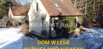 Klimatyczny dom w środku lasu działka 6100 m²