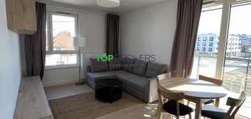 Nowe dwa pokoje, klima, 2 balkony, garaż