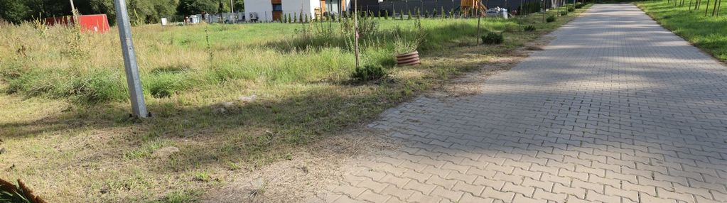 Działka budowlana przy lesie przy granicy torunia