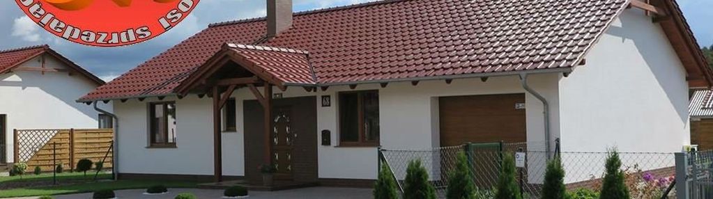 Parterowy dom w zabudowie bliźniaczej - 69 m2