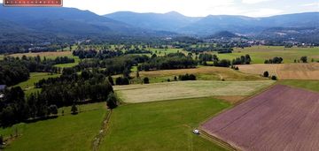 Widok na pasmo gór