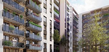 3 pokoje z loggią przy parku, 49,36 m2, 3 piętro