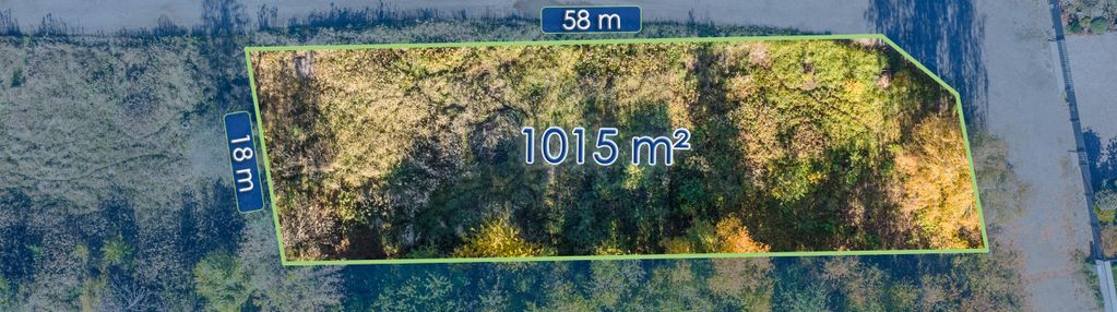 Duża działka budowlana lisniec