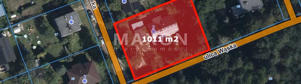 Blisko skm działka wśród lasów a jednak w mieście