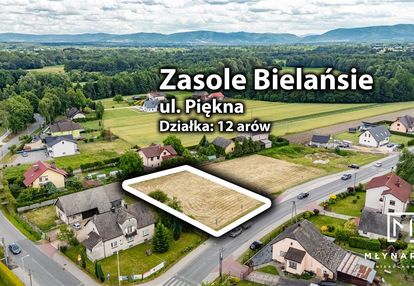 12 arów przy ul. pięknej! | okazja |