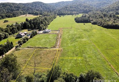 Uście gorlickie działka budowlana 1885 m2