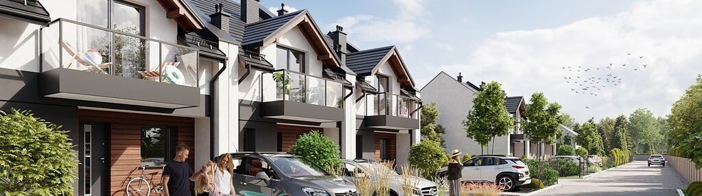 Nowoczesne domy w oazie spokoju