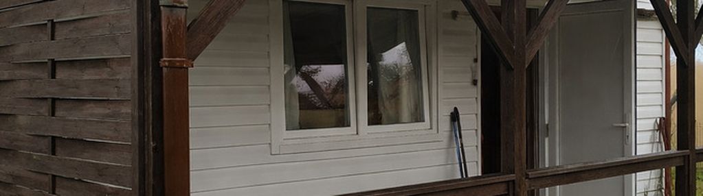 Urokliwa działka r.o.d z domkiem koninko(poznań)