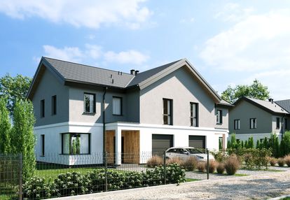 Nowość !! dom bliźniak wykończony !! bez pcc