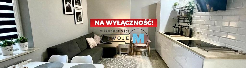 2 pokoje w apartamentowcu w centrum z wyposażeniem