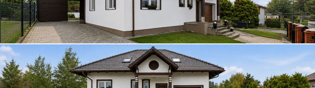 Dom wolnostojący z basenem, skowarcz