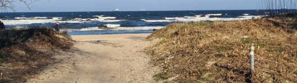 Sopot przy plaży taras i ogródek