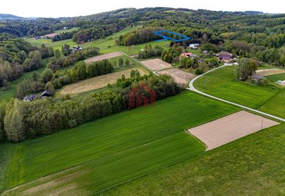 Działki budowlane 6 arów –wz– media – widokowa okolica – zagórze/jodłowa