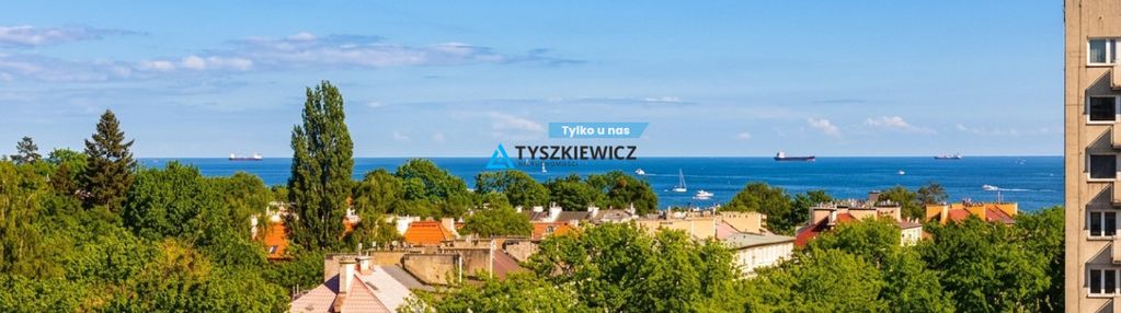 Mieszkanie z widokiem na morze w centrum miasta.