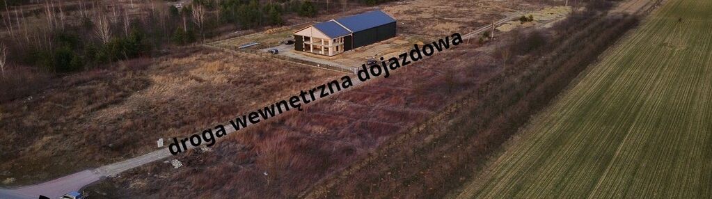 Działka inwestycyjna pow. 12.535m2 przy dw801