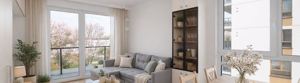 3 pokoje, 2 łazienki, narożne, balkon, garaż!