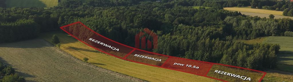 Ostatnia działka w ropczycach, ul. leśna! las!