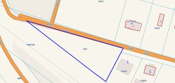 Duża działka 2891 m² w ostrowi mazowieckiej