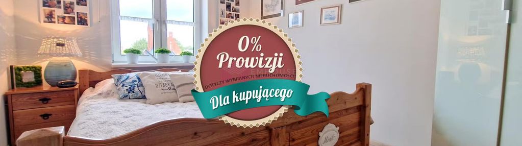 Duże 3 pokojowe mieszkanie w centrum miasta - 0% prowizji