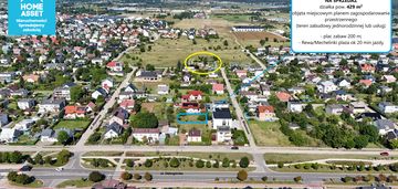 Działka z mpzp 429 m2 rumia, ul. wiśniowa