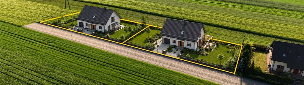 Tychy cielmice | 1926 m² | wz na 2 domy | media