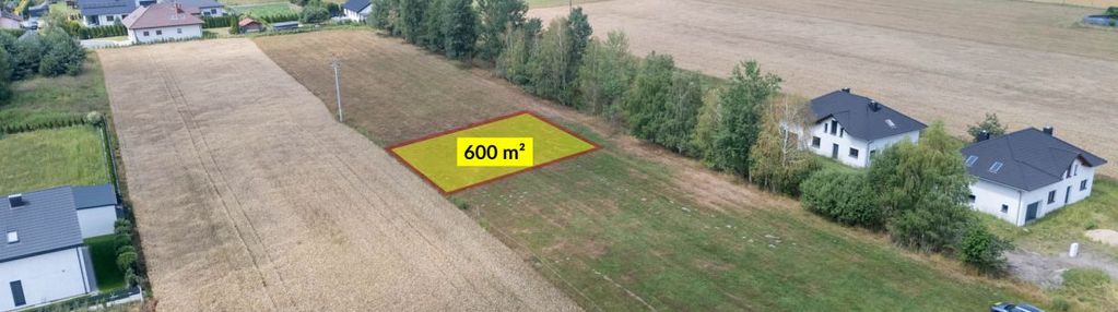 Działka budowlana lubliniec wymyślacz  600m2