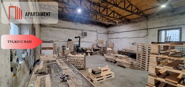 Dom wraz z dużą działką i halami produkcyjnymi
