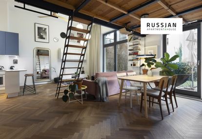 Wysokie (3,8m) mieszkanie w genialnej lokalizacji