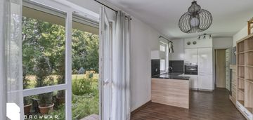 2 pokoje z ogródkiem o pow. 58 m²
