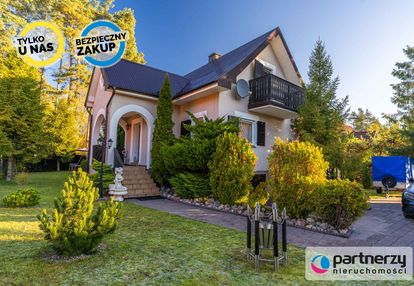 Piękny dom z kominkiem, prywatnym wyjściem do lasu