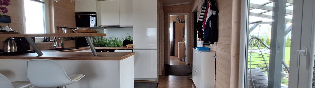 Całoroczny domek z suną  30 km od kościerzyny