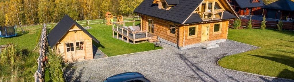 Nowy dom w górach z bala - niepowtarzalna oferta