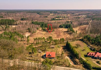 Działka budowlana przy lesie – os. herby, sieradz