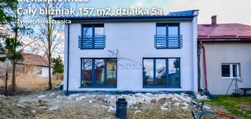 Budynek dwulokalowy w stanie surowym zamkniętym