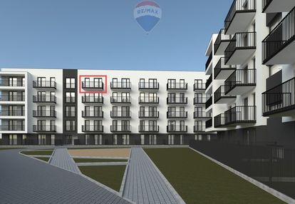 Nowe mieszkanie z balkonem, 2 pokoje, 4 piętro
