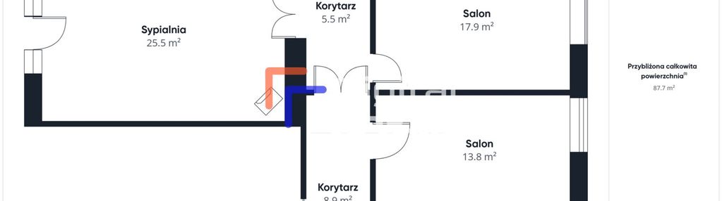 Komfortowe 3 pookoje*do remontu*3 piętro* centrum